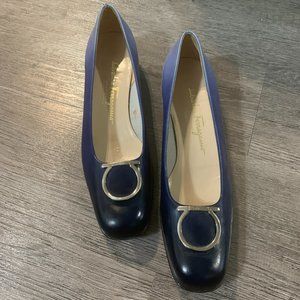 Salvatore Ferragamo Boutique Vintage Leather Pumps